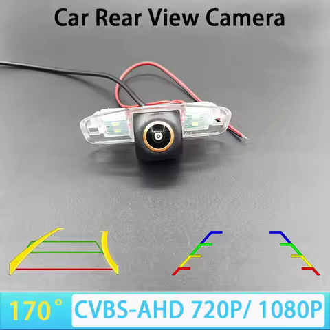 170 Degree AHD 1080P CVBS Car Rear View Camera for Honda Spirior 2009 Acura TSX Car Track/Ruler AHD
