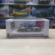 CM MODEL LB ER34 SUPER SILHOUETTE NISSAN SKYLINE - GUNGRAY - LBWK