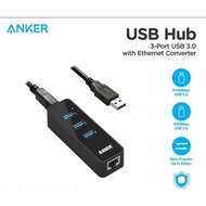 Usb Hub Anker A7522 3-Port USB 3.0 with Ethernet Converter