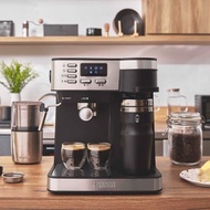 荷蘭PRINCESS 典藏半自動義式+美式+打奶泡三合一咖啡機