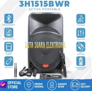 PROMO TERBATAS Speaker aktif portable baretone 15bwr bluetooth meeting