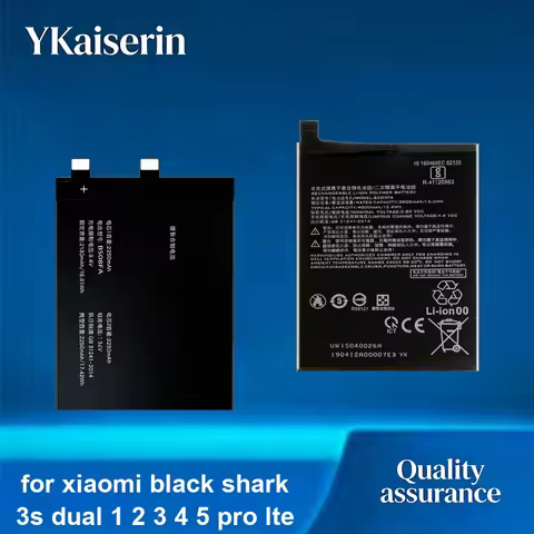 Mobile Phone Battery Fast Charging BS06FA BS08FA BS01FA 2360-4500mAh For Xiaomi Black Shark 3S Dual 