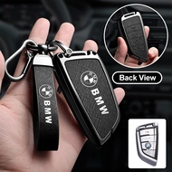 Car Key Case Cover For BMW X1 U11 X7 X5 G05 LCI I7 IX XM 740Li U06 G81 M3 2023 2024