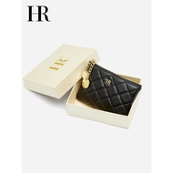 dompet perempuan kecil dompet perempuan HR Helena Casual Rhombus Zipper Female Coin Purse