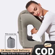 Inflatable Travel Pillow, inflatable Neck Air Pillow for Sleeping to Avoid Neck and Shoulder Pain