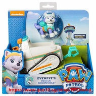 Genuine Paw Patrol Everest Rescue Snowmobile, Vehicle and Figure Juguetes Anime Figure Toys Patrulla