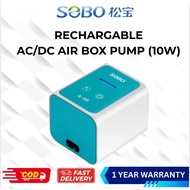 SOBO A-20 Aquarium Air Box Air Pump Oxygen Pump (10W) Double Nozzle Outlet Pam oxygen