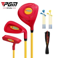 J7YK PGM toddler enlightenment ultra light golf driver wood iron putter club set suitable for 2-5 years old right handed girl boy kids