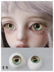 Mắt BJD Size Realistic Red Flower Eyes Two Pairs Collectible Doll Accessories Anime Cosplay Toys for