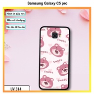 Hot Case - Samsung Galaxy C5 Pro C7C7 Pro C9 Pro Strawberry Bear Print Case