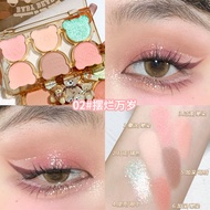 HERORANGE | Moist Moss Green Eyeshadow Palette 15 Colors Colorful Shimmer