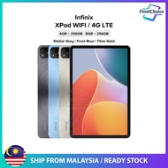 (New) Infinix XPad WIFI/4G LTE (4GB+256GB) (8GB+256GB) Original Infinix Malaysia Warranty