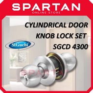 St Guchi Quality Cylindrical Door Knob Lock Set SGCD 4300 | Tombol Pintu Bilik Rumah | BACKSET - 60M