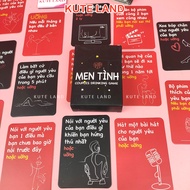 Bộ bài tình yêu Men Tình drinking game ướt át uống rượu dành cho cặp đôi couple hẹn hò đi date thấu 