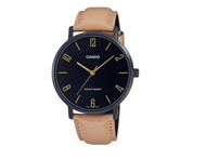 นาฬิกาข้อมือ Casio รุ่น MTP-VT01BL-1B / MTP-VT01BL-2B / MTP-VT01BL-5B นาฬิกา นาฬิกาผู้ชาย สายหนัง อน