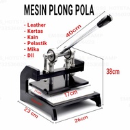 mesin press plong pola bahan kain kulit kertas plastik Best
