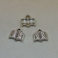 Student 1g Alloy 1,000 Pack Alloy 1,000g Open Letter 12x11mm Stationery a1113 Pendant 23EK