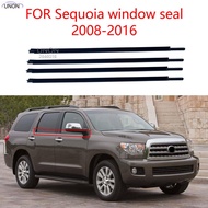 For Toyota Sequoia 2008-2016 Weatherstrip Window Seal Car Window Moulding Trim Seal Door Out For Seq