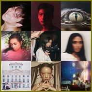∢ ☬ ✸ Joji/Niki/Rina Sawayama/Melanie Martinez/Weyes Blood Album Covers Vinyl-Style UV Print Sintra