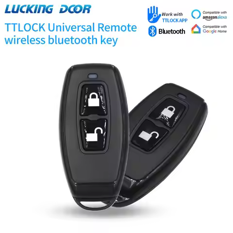 TTlock 2.4GHz Wireless Remote Control Key Fob R1 For TTLock APP Devices Smart Lock with Unlocking an