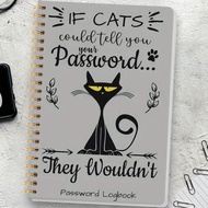 1pc Password Book For Internet Website Address Login, A5 5.2" X 7.6" Password Keeper And Organizer W