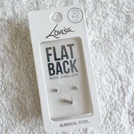 Lovisa Flat Back Surgical Steel Body Jewelry Earring | Subang 耳环
