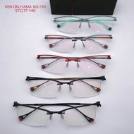 奧山清行KEN OKUYAMA model:KO-110 size: 57-17-140眼鏡