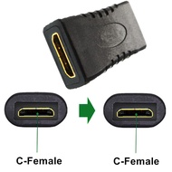 Mini mini HD to mini hd Female to Female Adapter Version 2.0 4K60HZ Adapter C to C Type