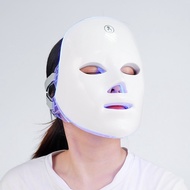 Wireless Facial LED Mask 7 Colors LED Photon Therapy Beauty Mask Skin Rejuvenation Lifting Anti Dark Spot Device