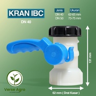 IBC TANK FAUCET IBC TANK FAUCET DN-40 2 INCH To 2 INCH IBC/KEMPU 1000L