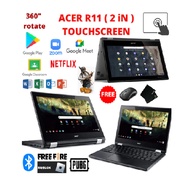 Acer R11 Touchscreen 2 In 1 Chromebook 4GB Ram SSD Slim / Speaker Nice 🔊 / ChromeOS / C738T speed