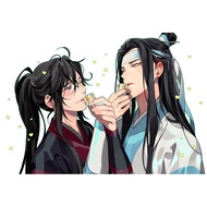 Demonic Patriarch keychain x Lam Vong Co x Wei Wuxian LAm Tram Wei ANhx Backpack bag decoration acce