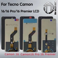 For Tecno camon 16 s pro premier CE7 CE8 CE9 CD6J LCD Complete Glass Digitizer Replacement