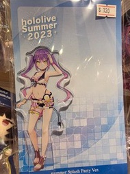 Hololive 常闇トワ 常闇永遠 Tokiyami Towa 2023 Summer立牌 hololive 虛擬主播 Vtuber 襟章 holo niji Vtuber goods 周邊 谷子 