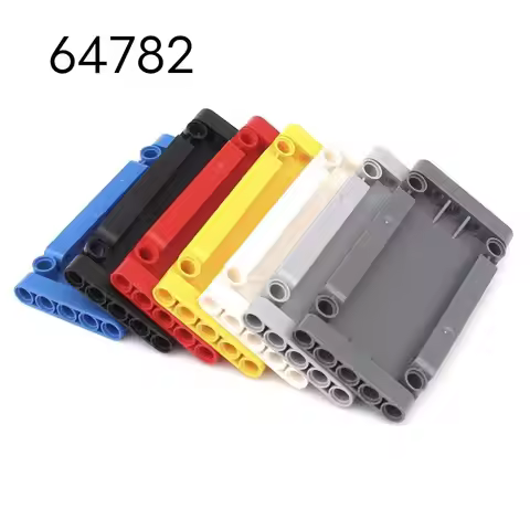 MOC building blocks are compatible with LEGO 64782 spare parts teaching AIDS 1x5x11 technology panel