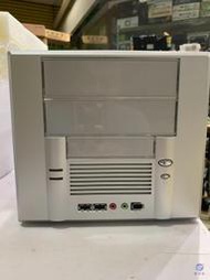 ITX電腦準系統機殼鋁合金烤漆外殼全新庫存 雙色面板 669-S 附220W Power,贈AC 線, SATA線