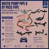 Water Pump Pipe & By Pass Pipe Toyota Avanza 1.3 1.5 F601 F602 F651 F652