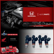 หัวฉีดหัวฉีดน้ำมัน1ชิ้น/4ชิ้นสำหรับ HONDA CR-V 2.4L L4 CIVIC 2.0L L4 2002-2005