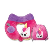 瑞士Travelmall Free Size專利獨角獸3D專利按壓式旅行充氣頸枕