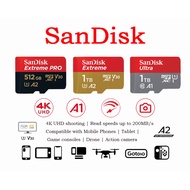 SanDisk Extreme Memory Card 32GB 64GB 128GB 256GB 512GB 1TB 2TB micro SD Sd Card