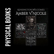 Amber V. Nicole Gods & Monsters (3 books) The Book of Azrael, The Throne of Broken Gods, The Dawn of