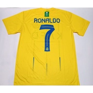 ALNASSR HOME RONALDO JERSEY LATEST EDITION 2023/2024 AURI