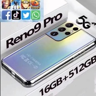 สมาร์ทโฟน รุ่นReno9 Pro เต็มหน้าจอ 6.5 นิ้วราคาถูก HPการกวาดล้างหน่วยความจำขนาดใหญ่ 32gb-512gb โปรโมชั่นโทรศัพท์ android 4g 5g สมาร์ทโฟนราคา