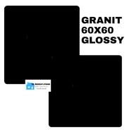 Original GRANIT LANTAI 60x60 HITAM GLOSSY-GRANIT RUANGAN-GRANIT BLACK