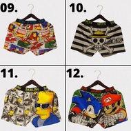 KATUN CARTOON BOXER SHORTS | UNISEX MOTIF SHORTS | PREMIUM COTTON SHORTS