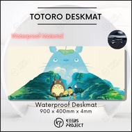 Totoro Deskmat WATERPROOF (900mm x 400mm x 4mm) Mouse Pad/Mousepad