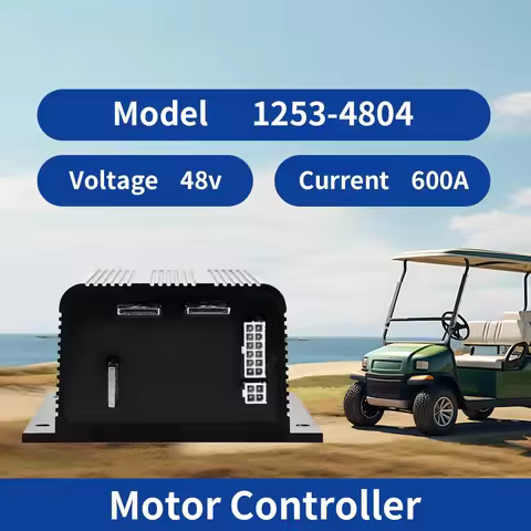 1253-4804 Controller, 48V 600A DC Motor Controller for Curtis EZGO Club Car Golf Cart