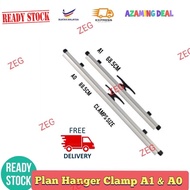 Aluminium Plan Hanger Clamps Size A1 & A0 / Penyangkut Pelan A0 / A1 Wholesales Price