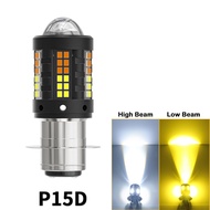 🔆KALADA H4 ไฟหน้า led มอไซค์ หลอดไฟ led 12vรถมอไซ หลอดไฟโปเจคเตอh4 หลอดไฟหน้ามอเตอร์ไซค์ t19 h6 ba20d ไฟหน้ารถ หลอดไฟมอเตอร์ไซค์ CPS เลนส์สีขาวสีเหลืองไฟตัดหมอกสำหรับ