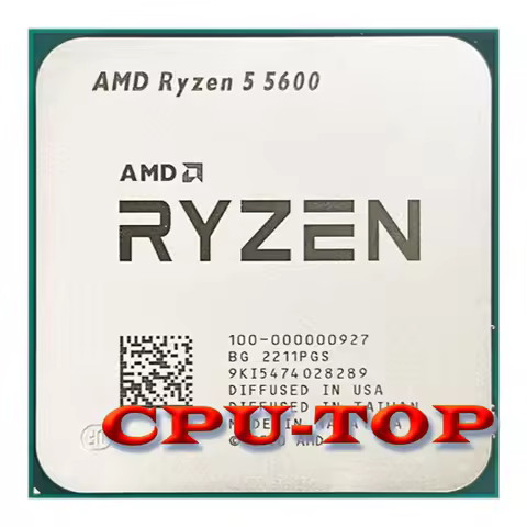 NEW AMD Ryzen 5 5600 R5 5600 3.5 GHz 6-Core 12-Thread CPU Processor 7NM L3=32M 100-000000927 Socket 